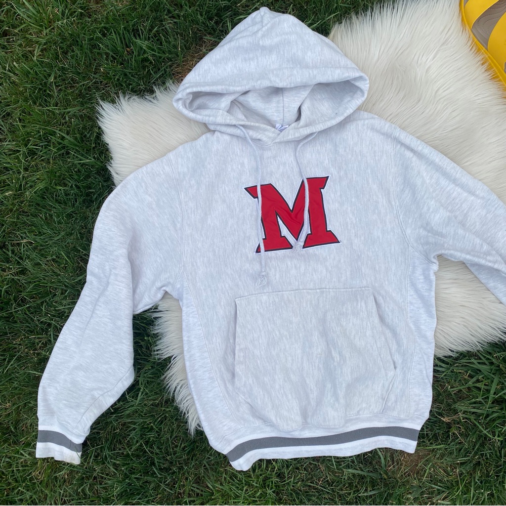 Champion Reverse Weave Ohio Miami University Gray Small